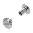 thumbnail image 5 of Chicago Screws, Flat Cap, Nickel Plate, Solid Brass-LL (50 per bag), Multiple Sizes, 5 of 9