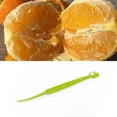 thumbnail image 7 of Orange Peeler Tool Plastic Citrus Peeler ABS Easy Open Lemon Remover Kitchen Gadget 1 Pack Green, 7 of 7