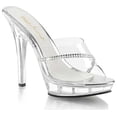 thumbnail image 2 of 5"  Heel, 3/4"  PF Slide w/ RS - Clr/Clr, 7, 2 of 2