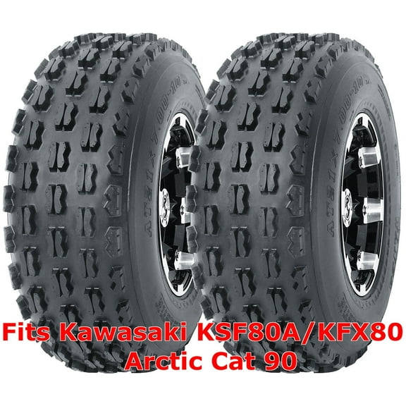 (2) WANDA ATV tires 19x7-8 19x7x8 Kawasaki KSF80A/KFX80 Arctic Cat 90 P327
