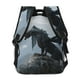 thumbnail image 4 of Disketp Valley Gray Dragon Mochila Estampada para Hombre y Mujer – Mochila Ligera Clásica con Múltiples Bolsillos para Universidad, Trabajo y Viajes-One Size, 4 of 5