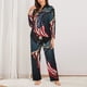 thumbnail image 2 of Fotbe American Flag Conjunto de Pijama de Manga Larga para Mujer con Estampado, Ropa de Dormir de 2 Piezas, Conjunto de Casa Suave y Cómodo con Bolsillos-XX-Large, 2 of 7
