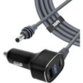 thumbnail image 1 of HAYAN Starlink Mini Cable, 3 in 1 Starlink Mini Car Charger Dc Power Cable, 12v-24v Adapter with Digital Display, Waterproof 18awg Car Power Supply for Trucks, Buses, Ships.(10FT), 1 of 1