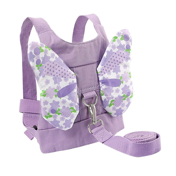 Bonitos arneses ños pequeños, con correas, correas de hombro con eslabones de muñeca antipérdida desmontables para viajes Violeta Hugo Correa antipérdida