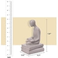 thumbnail image 4 of Estatuas De Resina Gris Modernas Y Simples, Esculturas De Figuras Abstractas Creativas para Pasillo, Hogar, Oficina, Estante, Decoración De Escritorio, 4 of 5