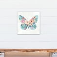 thumbnail image 4 of Creative Products Floral Butterfly 16x16 Canvas Wall Art, 4 of 5