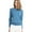 511_Light Blue, variant on AJHSAKLt Pullover Sweaters for Women New Round Neck Long Sleeve Loose Solid Knit Bottom Shirt Lightweight Sweaters for Women Pink