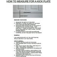 Products Metal Aluminum Kick Plate 3/64inch Thick Choose The