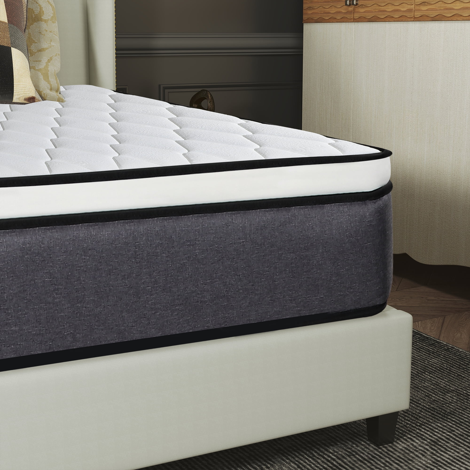 DalisTairy 12 inch Full Mattress,Hybrid Mattresses Medium Firm in a Box