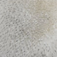 thumbnail image 4 of SAFAVIEH Faux Dalmatian Tips Solid Plush Fur Pillow, Milk/Chocolate, 4 of 4