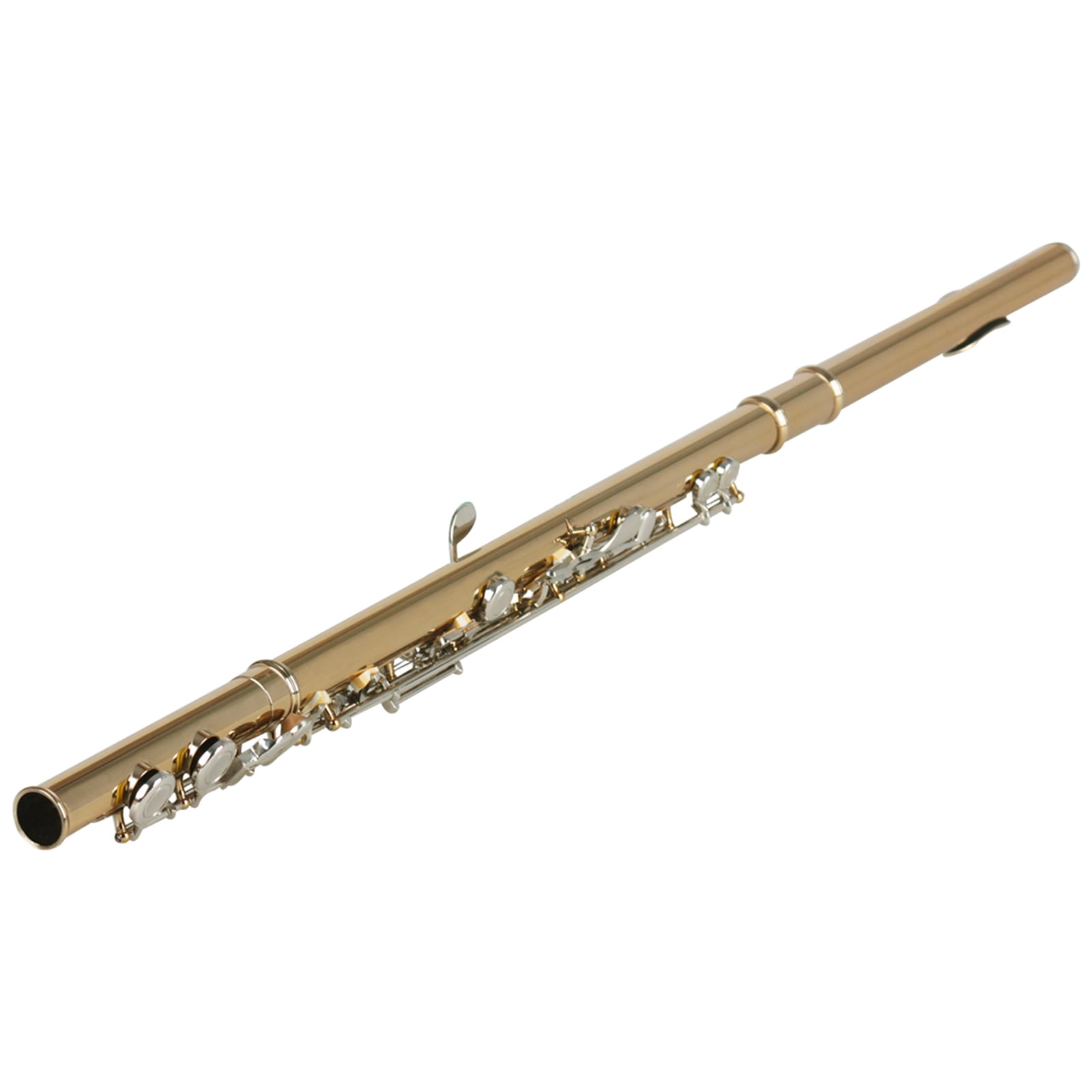 Ergonomic Design 16 Closed Holes Flute Musical Instrument for and Enthusiasts
