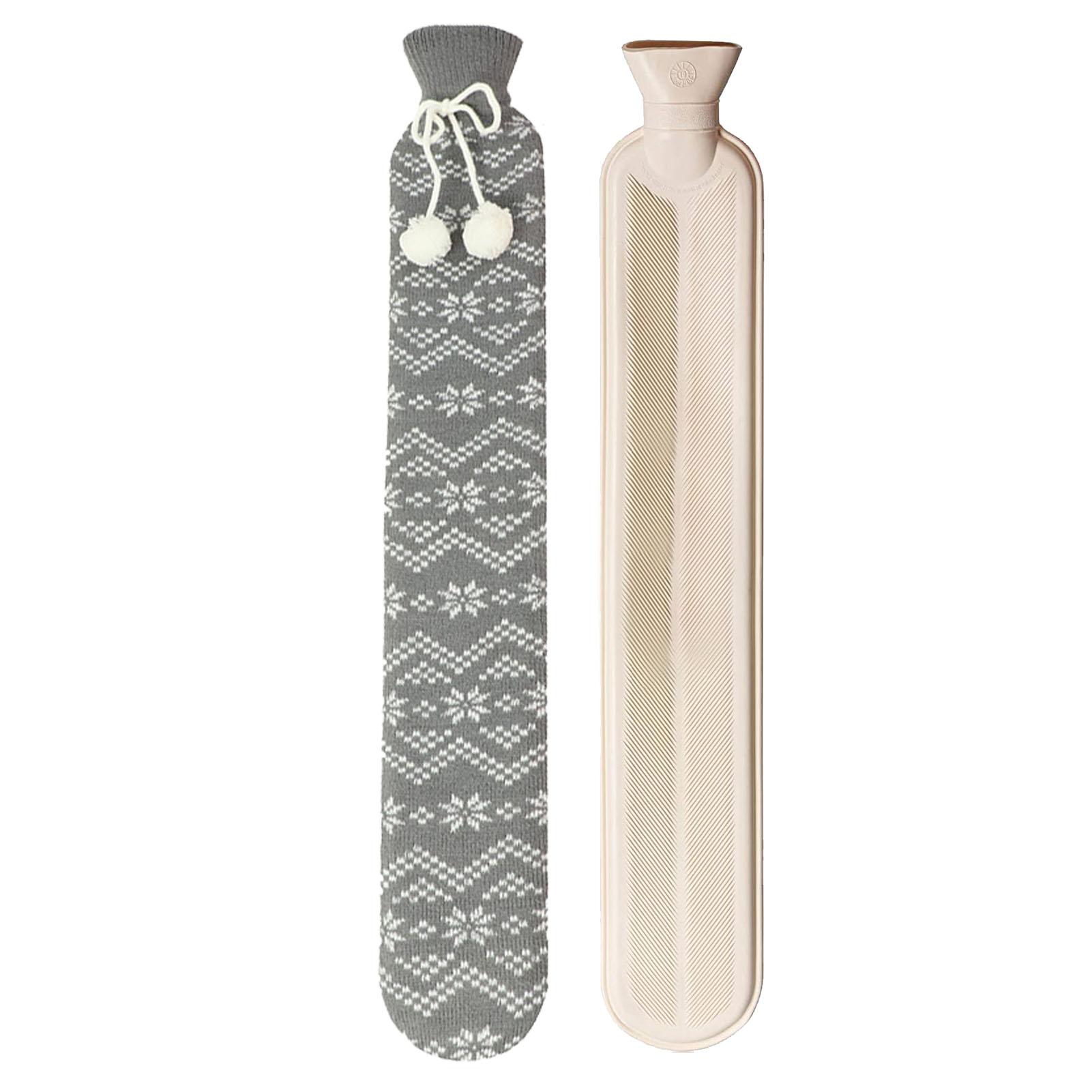 Hot Water Bottle With Cover 2 L Long Stander Hot Water Bottle With