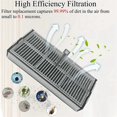 thumbnail image 2 of For X30 Ultra X30 Robot Vacuum Cleaner Spare Parts Main Side Brush Hepa Filter Mop Pads Dust Bags, 2 of 5
