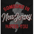 thumbnail image 2 of Someone in New Jersey Hates You Funny Womens Fitted Plus Size Graphic Tee Brisco Brands 2X, 2 of 5