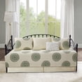 thumbnail image 2 of Home Soft Things 6-Piece Reversible Quilted Daybed Set w/ Bedskirt, Shams & Pillow - Encore, 75"x39", 2 of 6