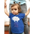 thumbnail image 2 of Lovely Cloud T-Shirt Infant -Image by Shutterstock,  18 Months, 2 of 4
