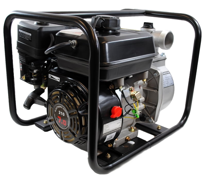 4Stroke 132 GPM 2 Inch 7 HP Gas Powered Portable Water Pump