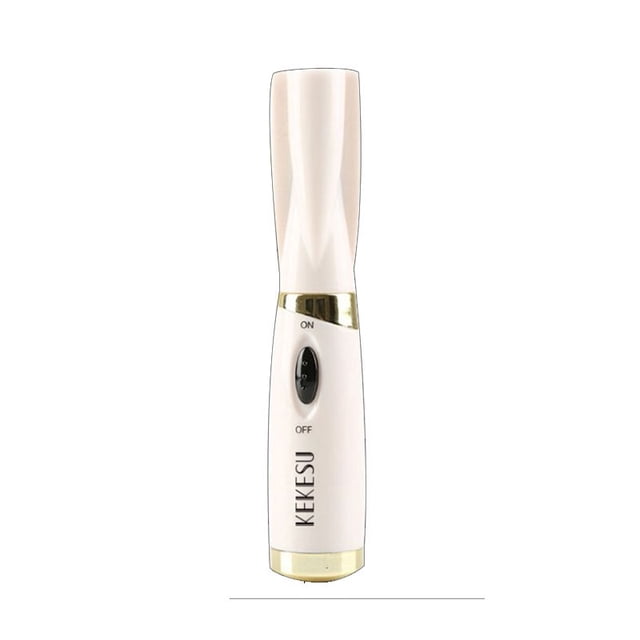 lionlar Brosse à Cils Chauffante Électrique Portable Longue Durée Blanc à Piles
