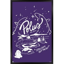 Among Us - Stay Safe Out There Wall Poster, 14.725" x 22.375" Framed