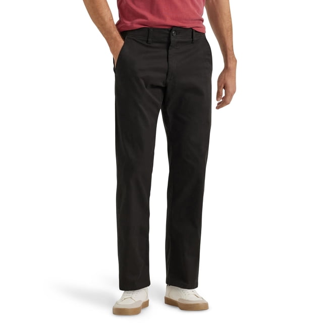 Pantalón Lee Extreme Motion para hombre, parte delantera plana, regular y recta