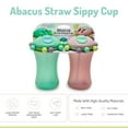 thumbnail image 3 of Melii Baby and Toddler Straw Sippy Cup with Colorful Abacus Fidget Beads, 3 of 7