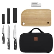 Henckels Forged Accent 6-pc Travel Knife Set - Black Handles