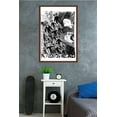 thumbnail image 2 of Radiohead - Scribble Wall Poster, 22.375" x 34", Framed, 2 of 2