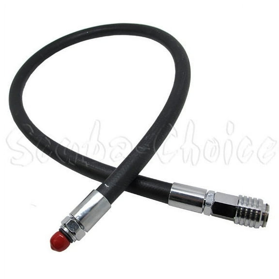 Scuba Choice Scuba Diving 350PSI Low Pressure LP Hose for Standard BCD, 60cm (24in)