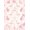Pink Ivory, Pattern 4, variant on ODIKA Botanical Stripe Motif Confetti Border Whimsical Wreath Repeating Flowing for Playroom, Bedroom, Reading Nook, Pet Friendly & Kids Safe Play