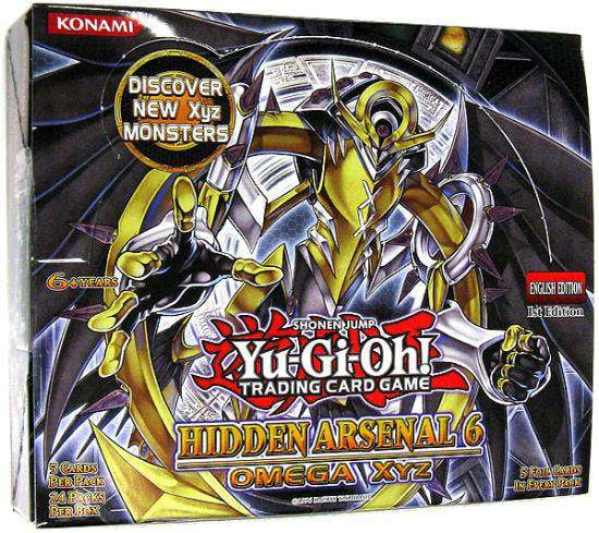 YuGiOh Hidden Arsenal 6: Omega Xyz Booster Box