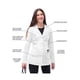 thumbnail image 3 of Bata De Laboratorio Elástica Universal Adar Para Mujer - Bata De Laboratorio Con Cintura Con Lengüeta De 28" - 3300 - Blanco - S, 3 of 5