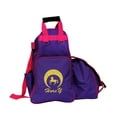 thumbnail image 2 of Equipo ecuestre Casco para Protectores de piernas Bolsa Púrpura Sunnimix mochila ecuestre, 2 of 8