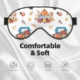 thumbnail image 3 of Fuzoiu Vintage Autumn Truck Print Sleep Masks,Eye Masks with Adjustable Strap for Sleeping,Night Eye Shade for Women Men,Eye Cover for Full Night's Sleep, Travel and Nap, 3 of 7