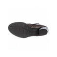 thumbnail image 5 of Womens BareTraps Rhapsody Cross Strap Ankle Boots, Mushroom, 5 of 5