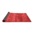 thumbnail image 2 of Ahgly Company Indoor Round Abstract Red Modern Area Rugs, 8' Round, 2 of 4