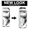 Rockstar Pure Zero Energy Drink, Silver Ice, 0 Sugar, with Caffeine and
