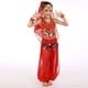 thumbnail image 5 of Gibobby Conjunto para bebé y niño Trajes de danza del vientre hechos a mano para niños y Niñass, ropa de danza para danza del vientre para niños(Rojo, Mediano), 5 of 5