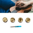thumbnail image 3 of Guitar Knob Set, Excellent Craftsmanship Guitar Knob Hat Kit 4Pcs Robust Decorative Lightweight  For DIY, 3 of 7