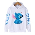 thumbnail image 3 of Ropa divertida Navidad Disney Stitch Sudadera con capucha niños dibujos animados chico niña niño Lilo y Stitch sudadera con capucha bebé Casual Top, 3 of 5
