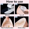 thumbnail image 3 of 3pairs Silicone Heel Stickers Heels Grips For Women Men Anti Slip Heel Cushions Non-slip Inserts Pads Foot Heel Care Protector, 3 of 5