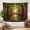 B, variant on XaaKee wall tapestry Cozy Dirt Pathway Treehouse Study High-Quality Polyester tapestry wall hanging 60x40Inch
