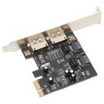 thumbnail image 4 of Tarjeta Vertical SATA3.0, 1,5 Gbps 2 ESATA 6,0 Gbps 3,0 Gbps Tarjeta Vertical PCIE Para Computadora YLSHRF Computer Accessories, 4 of 8