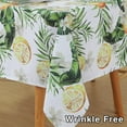 thumbnail image 6 of Summer Tablecloths Rectangle Washable Reusable Lemon Tropical Hawiian Table Cloth, Spill Proof Hawaii Fabric Decoration for Luau Picnic Beach Party Outdoor, 6 of 8