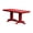 Bright Red, variant on Keystone Amish Co. Poly Composite Dining Table, 6-Foot, Dark Grey