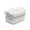 L, variant on Storage Box with Detachable Lid Transparent Handle Plastic Portable Clothes Toys Sorting Box Household Supplies