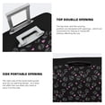 thumbnail image 5 of Fotbe Cool Skull Love Luggage Cover Protector,Suitcase Protector,Scratch and Dirt Resistant,Fits 18-32 Inch Luggage-Small, 5 of 9