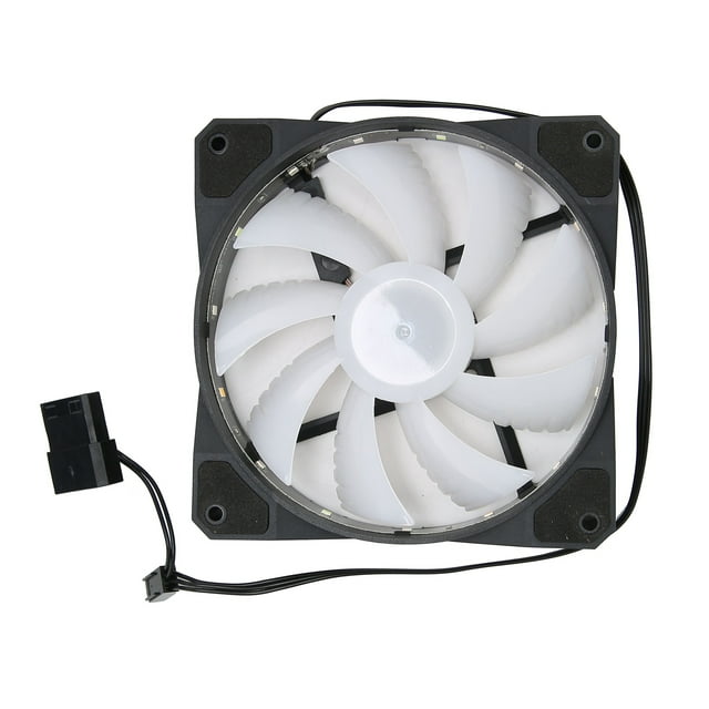 Enfriador de PC, ventilador de refrigeración, ventilador enfriador de PC brillante y fresco, ventilador de flujo de aire compacto y ligero