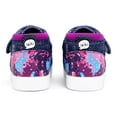 thumbnail image 5 of ikiki Purple Galaxy Squeakerless Toddler Shoes | Sparkly Purple, 5 of 8