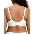 thumbnail image 3 of Deyllo Women Plus Size Minimizer Bra Full-Figure Wirefree Bras Non Padded No Underwire White Bras Clothes-Size 42D, 3 of 4