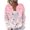 AA#-006 Pink, variant on Valentine's Day White Cardigan Sweater for Women Long Sleeve Black Cardigan for Women Lightweight Open Front Shrug Cardigan Love Heart print Dressy Casual Cute Kimono Cardigan